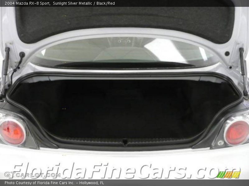 Sunlight Silver Metallic / Black/Red 2004 Mazda RX-8 Sport