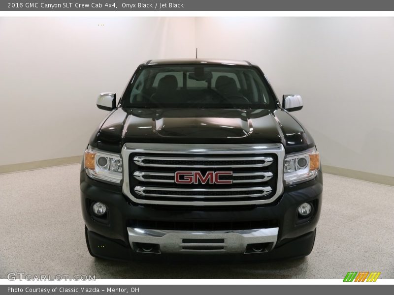 Onyx Black / Jet Black 2016 GMC Canyon SLT Crew Cab 4x4