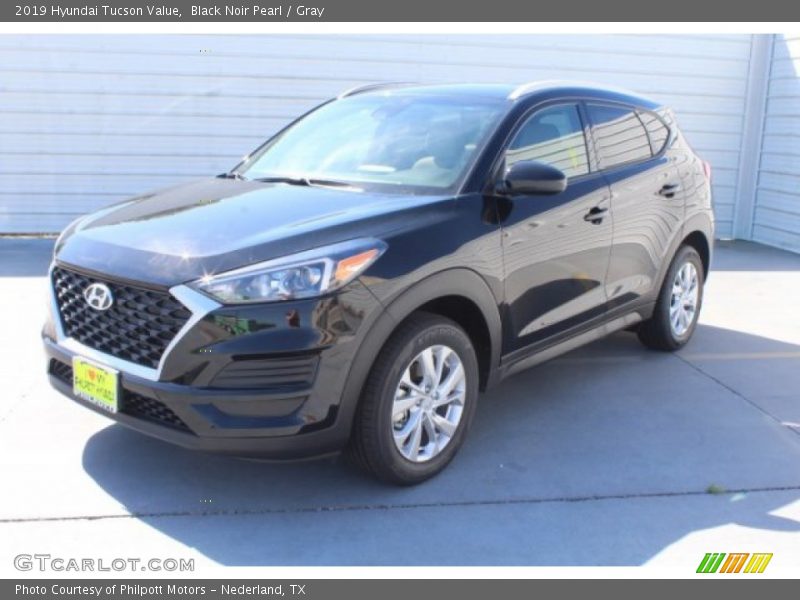 Black Noir Pearl / Gray 2019 Hyundai Tucson Value