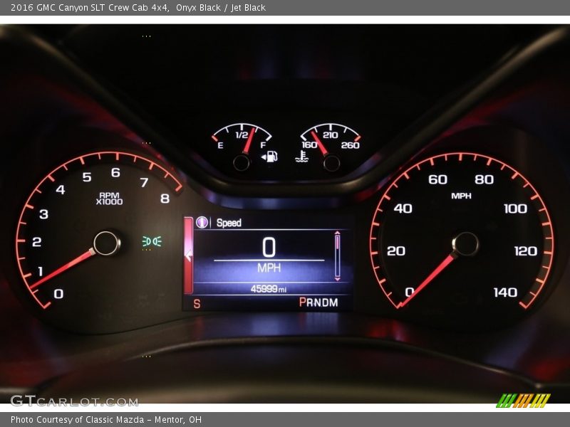 Onyx Black / Jet Black 2016 GMC Canyon SLT Crew Cab 4x4