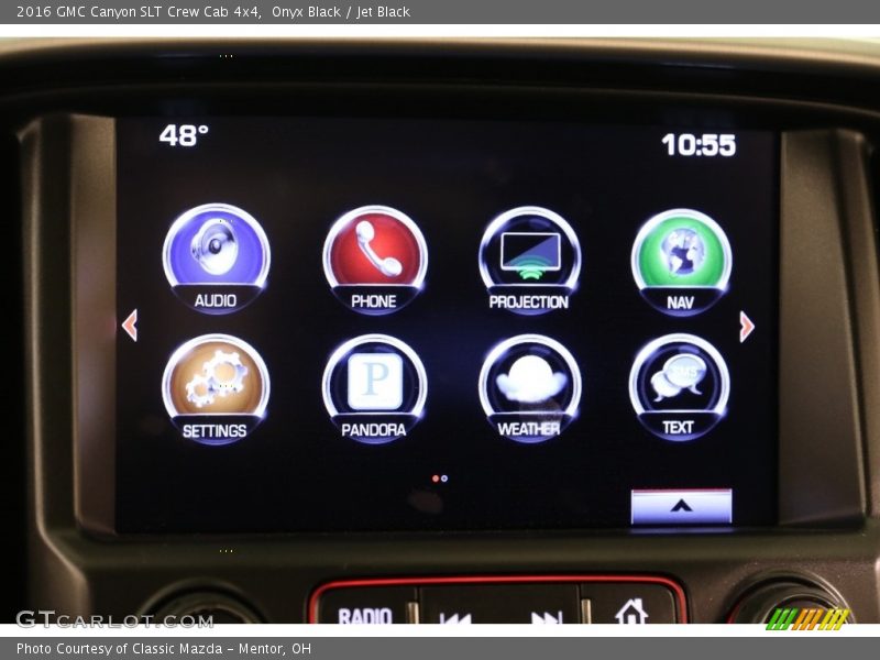 Onyx Black / Jet Black 2016 GMC Canyon SLT Crew Cab 4x4