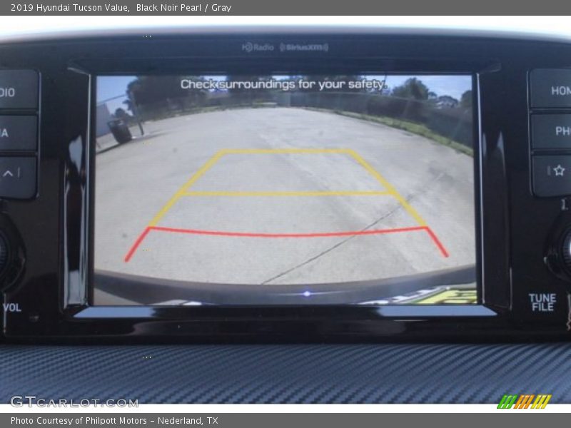 Black Noir Pearl / Gray 2019 Hyundai Tucson Value