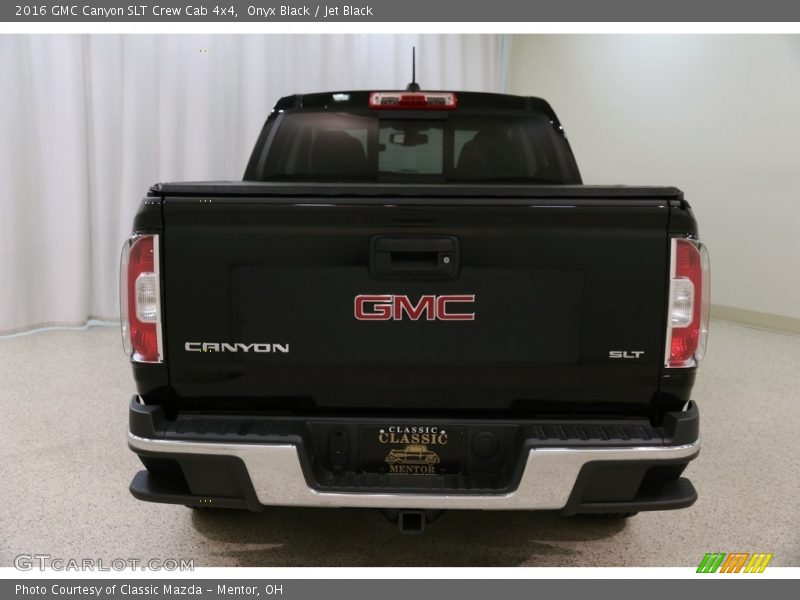 Onyx Black / Jet Black 2016 GMC Canyon SLT Crew Cab 4x4