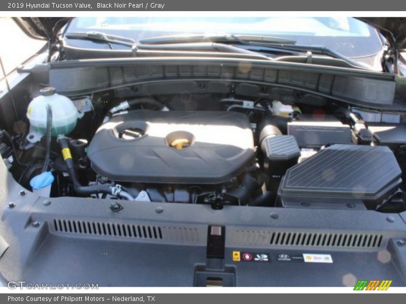 Black Noir Pearl / Gray 2019 Hyundai Tucson Value