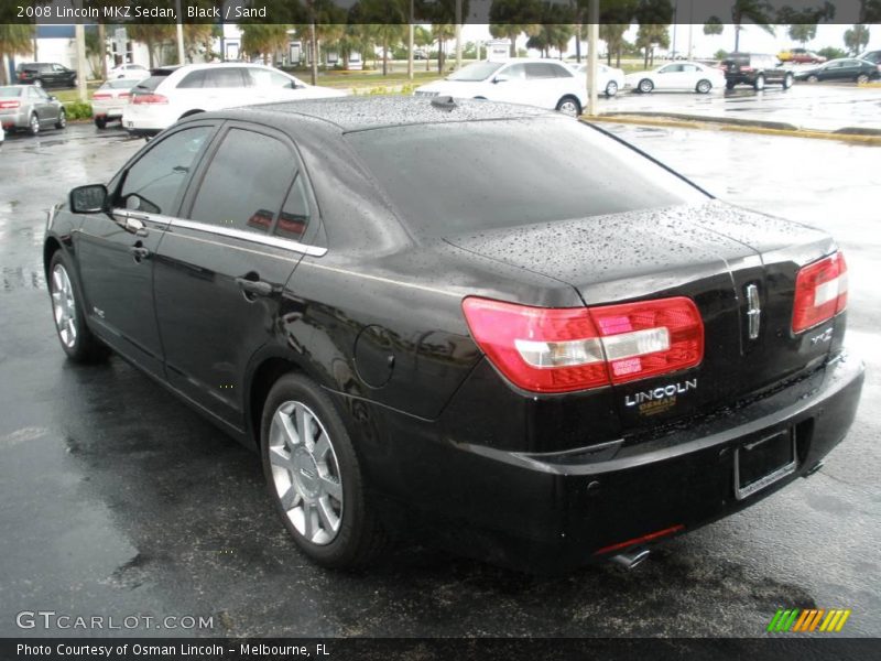 Black / Sand 2008 Lincoln MKZ Sedan