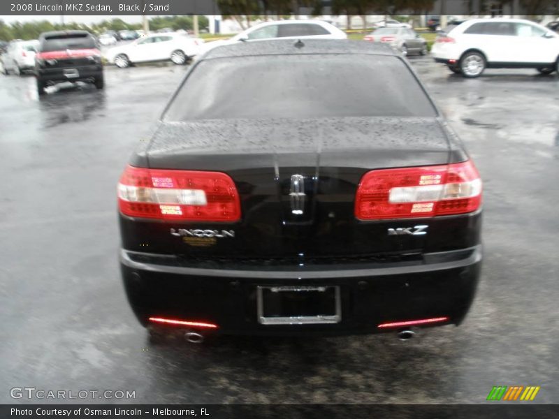 Black / Sand 2008 Lincoln MKZ Sedan