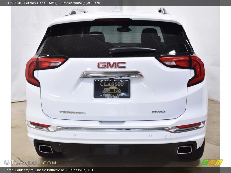 Summit White / Jet Black 2019 GMC Terrain Denali AWD