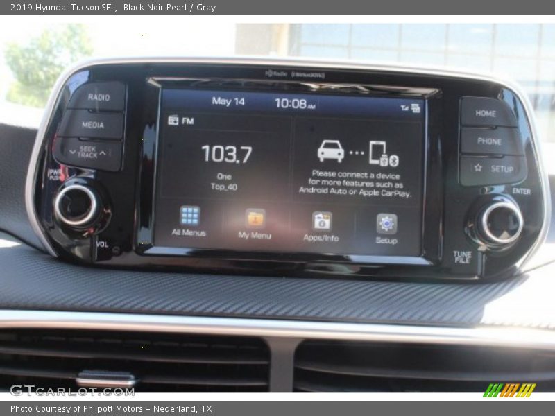 Black Noir Pearl / Gray 2019 Hyundai Tucson SEL