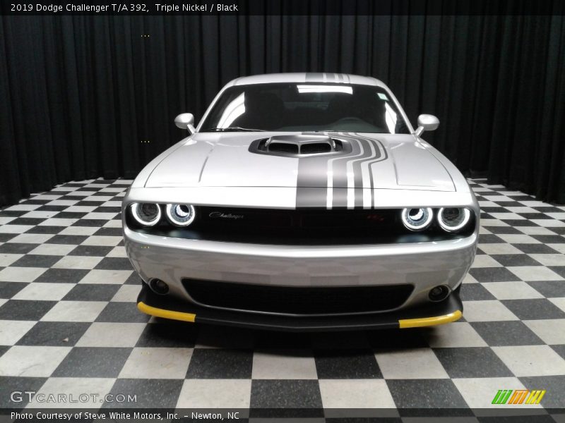 Triple Nickel / Black 2019 Dodge Challenger T/A 392