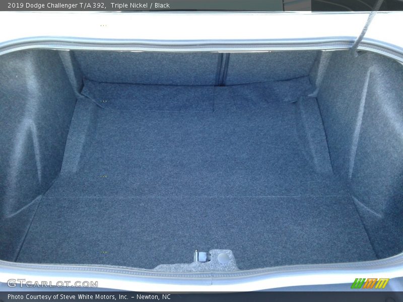 Triple Nickel / Black 2019 Dodge Challenger T/A 392