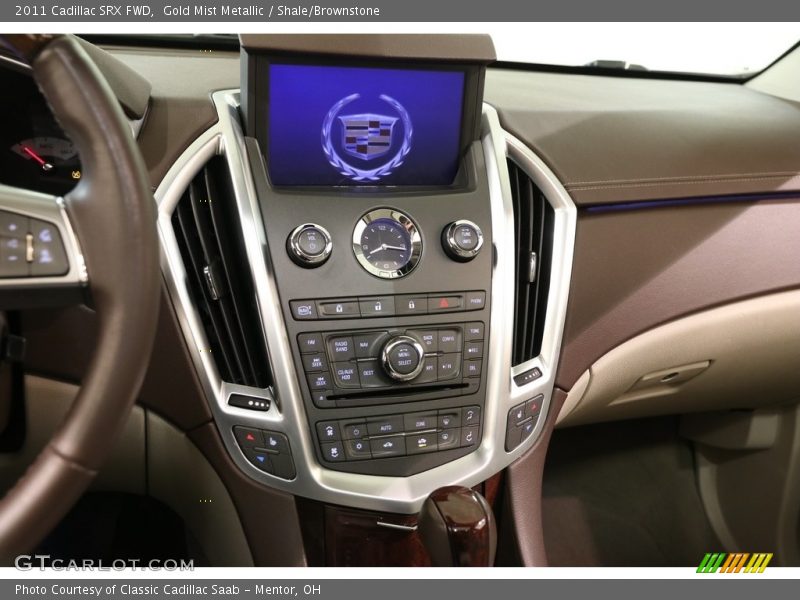 Gold Mist Metallic / Shale/Brownstone 2011 Cadillac SRX FWD