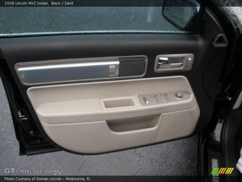 Black / Sand 2008 Lincoln MKZ Sedan