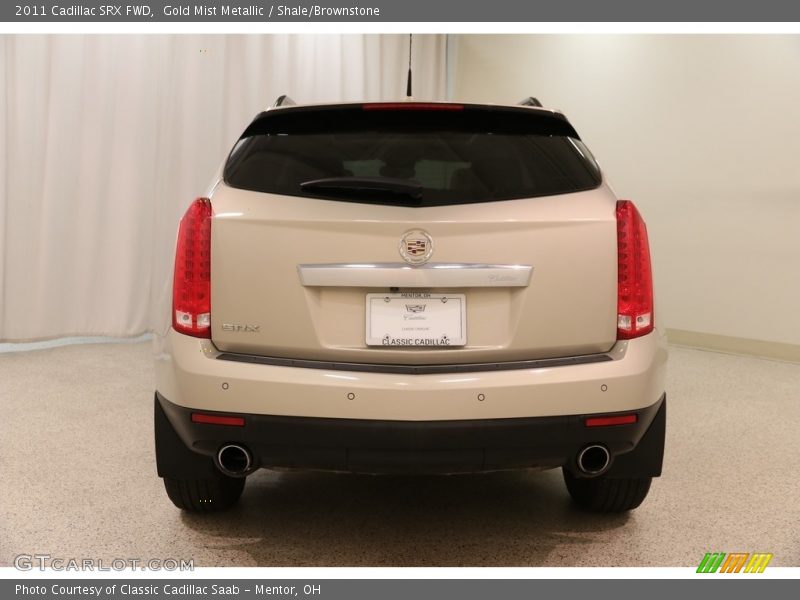 Gold Mist Metallic / Shale/Brownstone 2011 Cadillac SRX FWD