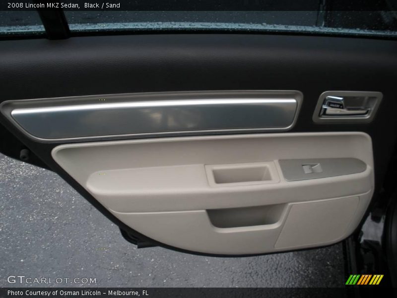 Black / Sand 2008 Lincoln MKZ Sedan