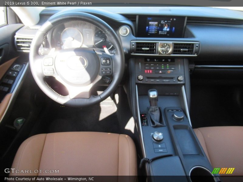 Eminent White Pearl / Flaxen 2019 Lexus IS 300