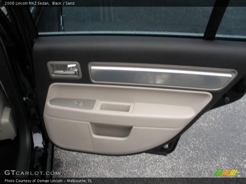 Black / Sand 2008 Lincoln MKZ Sedan