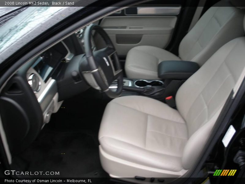 Black / Sand 2008 Lincoln MKZ Sedan
