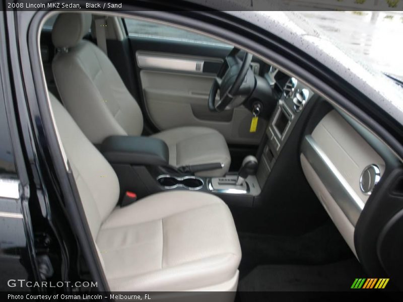 Black / Sand 2008 Lincoln MKZ Sedan