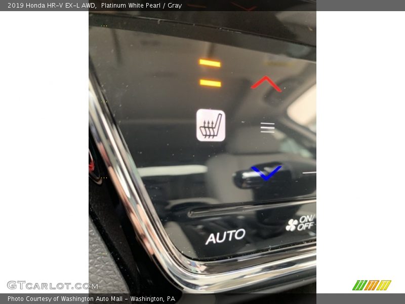 Platinum White Pearl / Gray 2019 Honda HR-V EX-L AWD