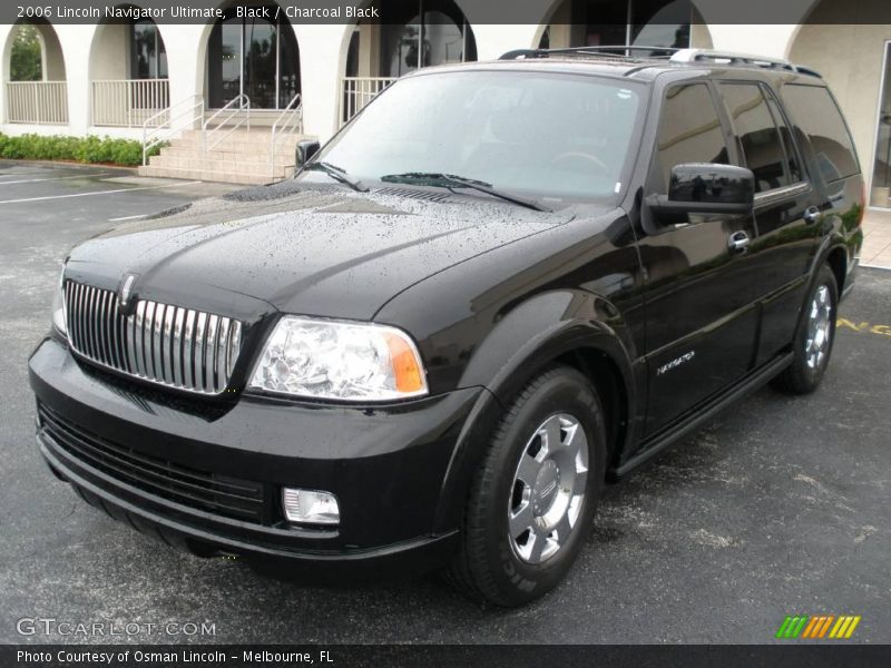Black / Charcoal Black 2006 Lincoln Navigator Ultimate