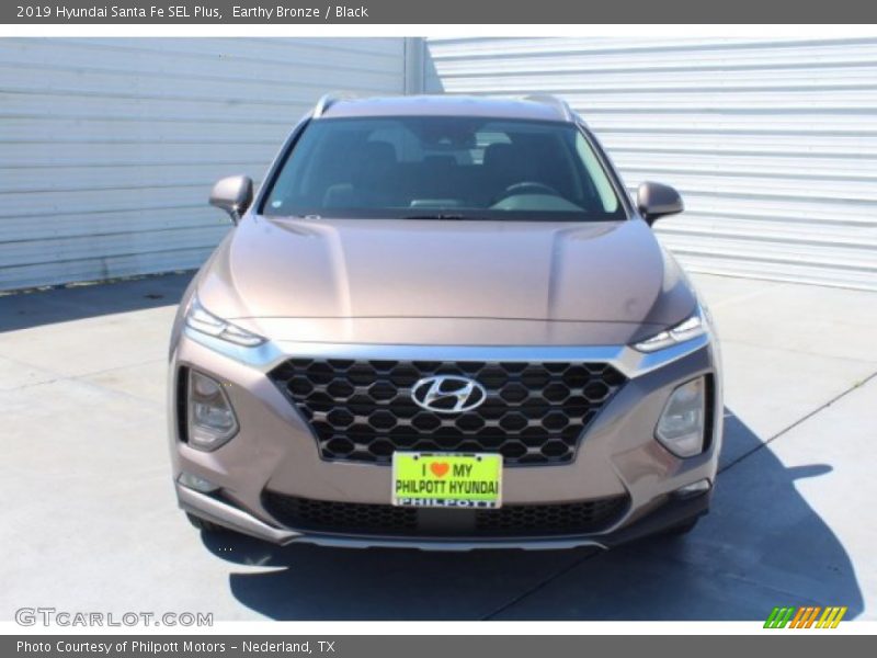 Earthy Bronze / Black 2019 Hyundai Santa Fe SEL Plus