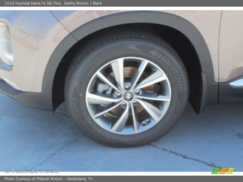 Earthy Bronze / Black 2019 Hyundai Santa Fe SEL Plus