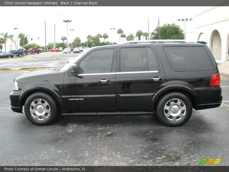 Black / Charcoal Black 2006 Lincoln Navigator Ultimate