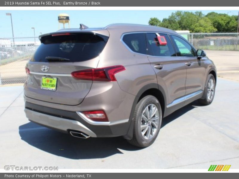 Earthy Bronze / Black 2019 Hyundai Santa Fe SEL Plus