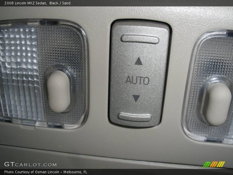 Black / Sand 2008 Lincoln MKZ Sedan
