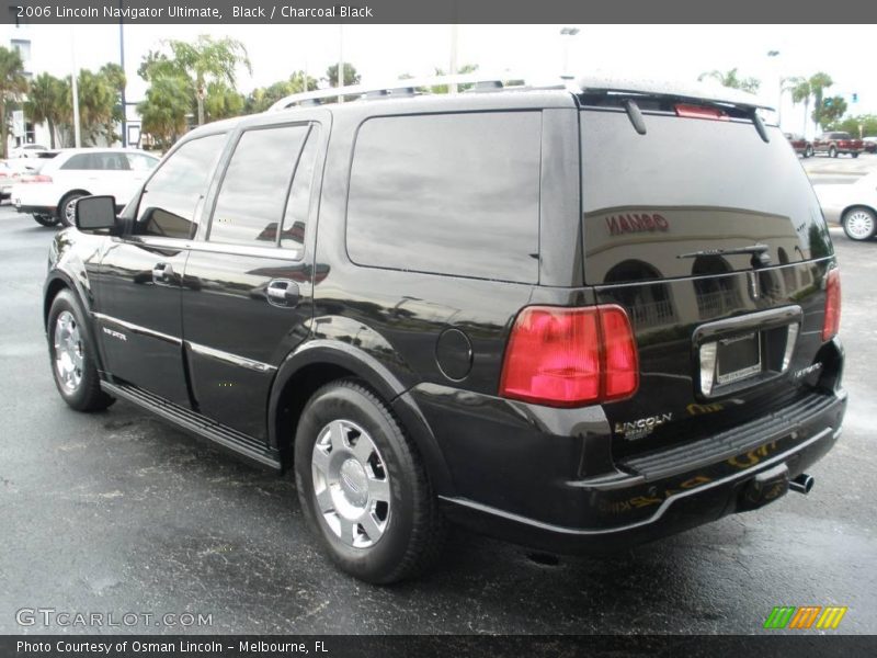 Black / Charcoal Black 2006 Lincoln Navigator Ultimate