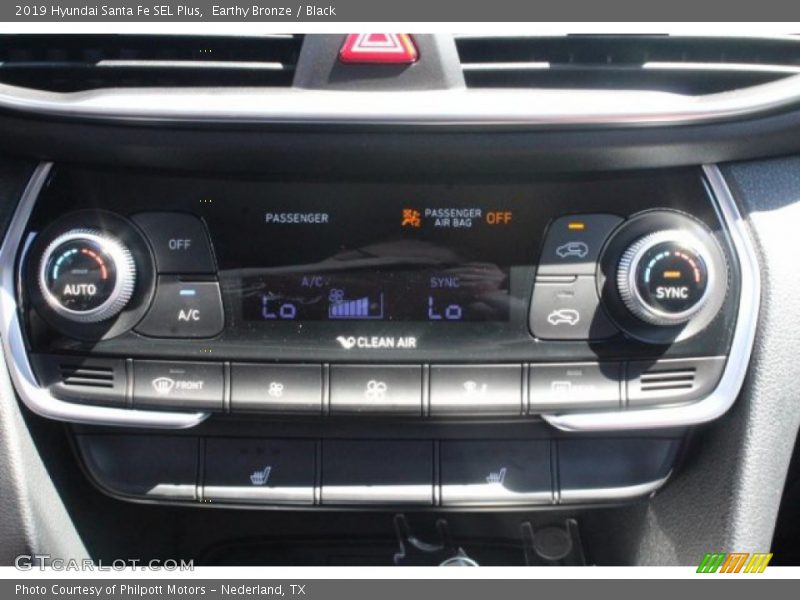 Earthy Bronze / Black 2019 Hyundai Santa Fe SEL Plus