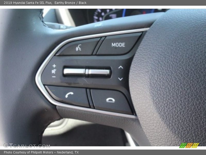 Earthy Bronze / Black 2019 Hyundai Santa Fe SEL Plus