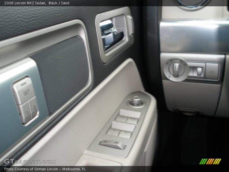 Black / Sand 2008 Lincoln MKZ Sedan