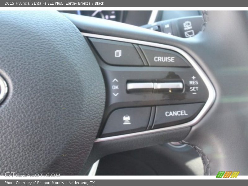 Earthy Bronze / Black 2019 Hyundai Santa Fe SEL Plus