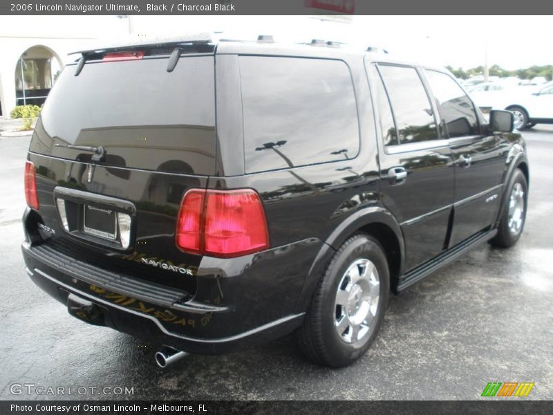 Black / Charcoal Black 2006 Lincoln Navigator Ultimate