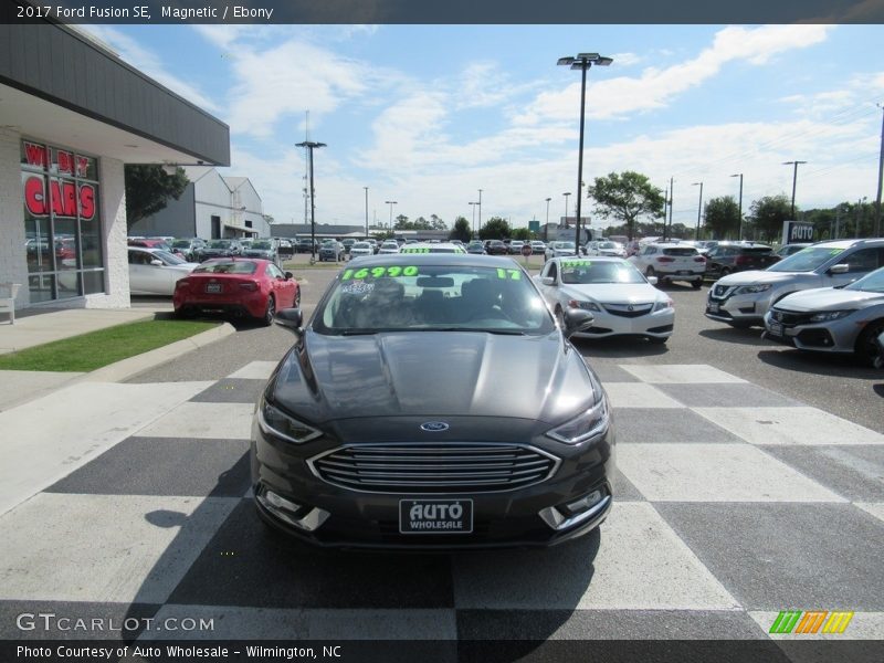 Magnetic / Ebony 2017 Ford Fusion SE