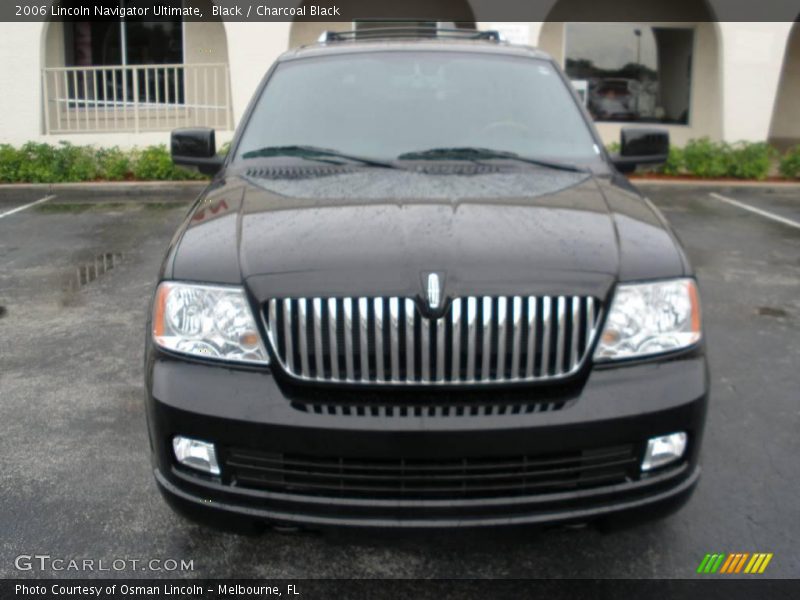 Black / Charcoal Black 2006 Lincoln Navigator Ultimate