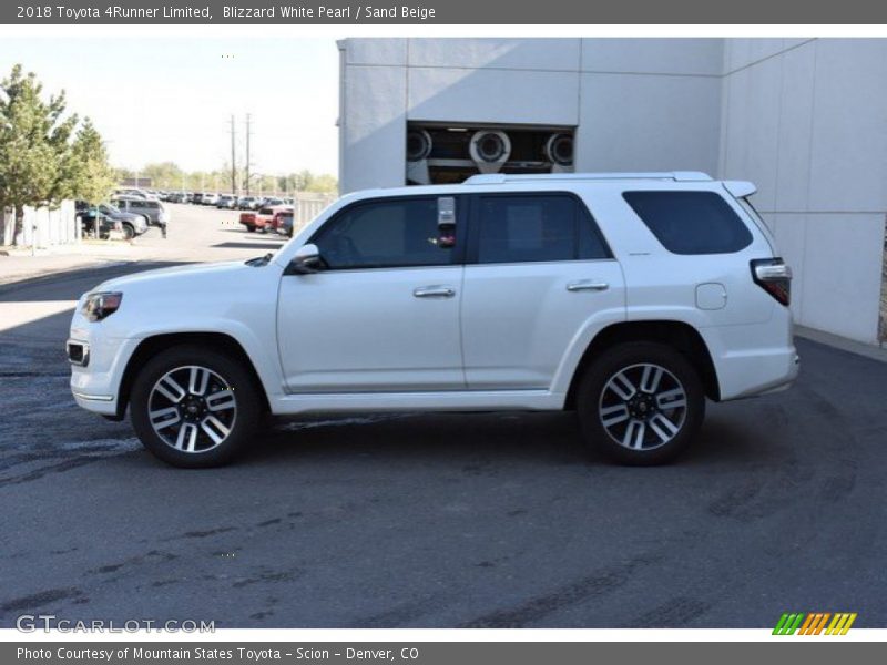 Blizzard White Pearl / Sand Beige 2018 Toyota 4Runner Limited