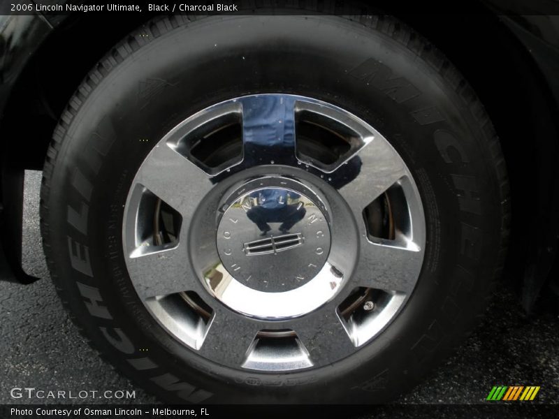 Black / Charcoal Black 2006 Lincoln Navigator Ultimate