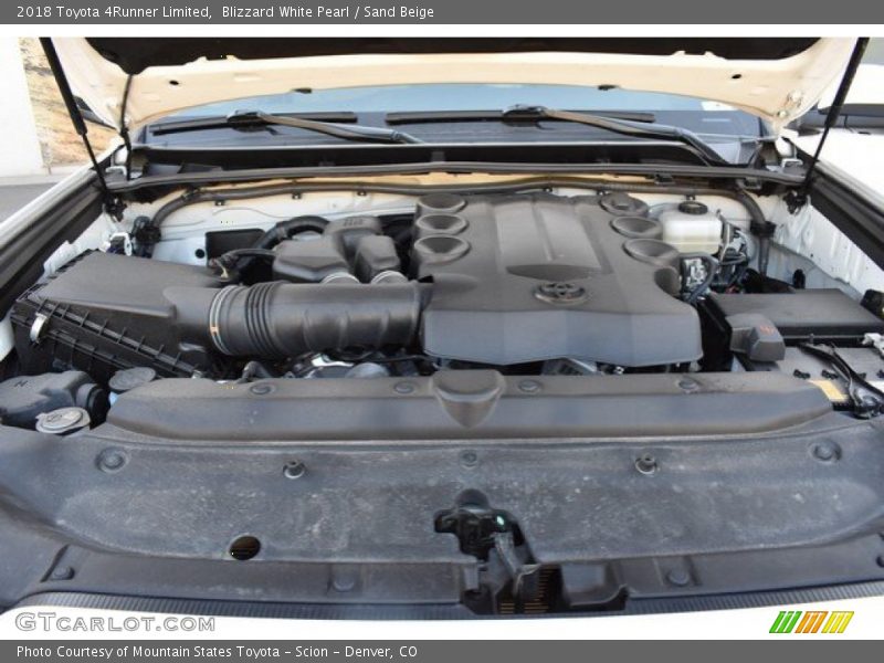 Blizzard White Pearl / Sand Beige 2018 Toyota 4Runner Limited