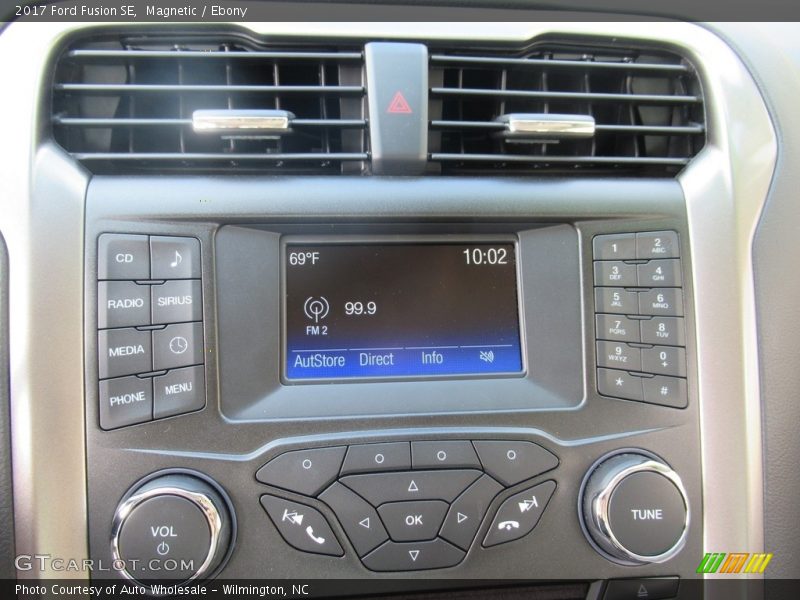 Magnetic / Ebony 2017 Ford Fusion SE