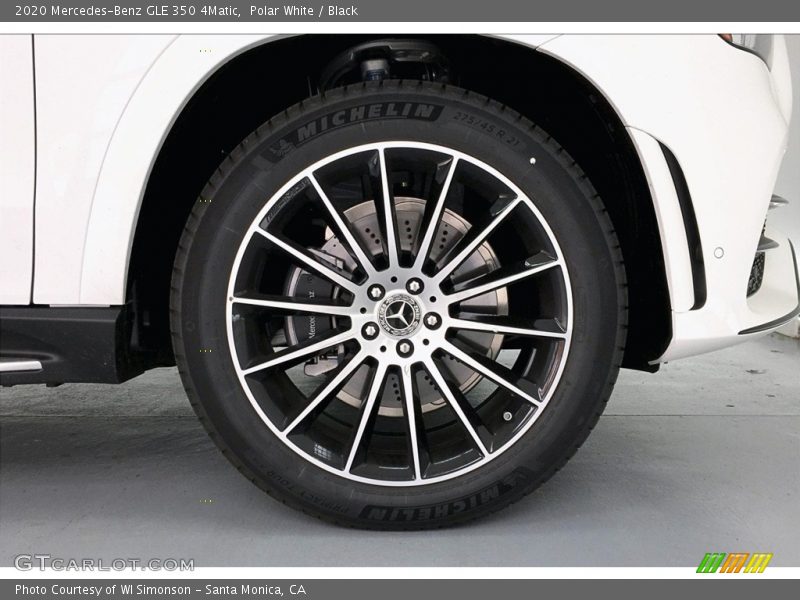 Polar White / Black 2020 Mercedes-Benz GLE 350 4Matic