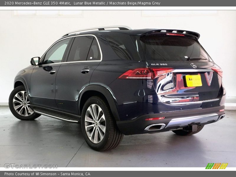 Lunar Blue Metallic / Macchiato Beige/Magma Grey 2020 Mercedes-Benz GLE 350 4Matic