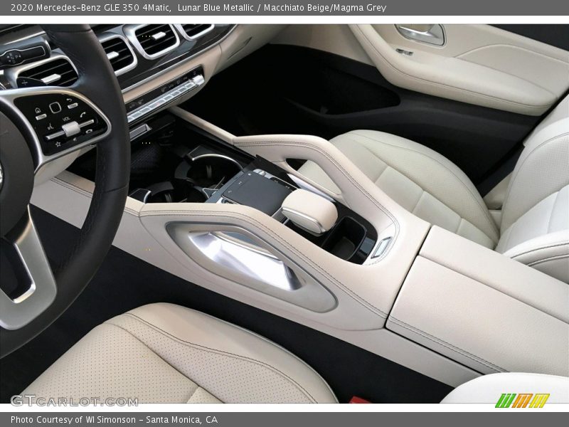 Lunar Blue Metallic / Macchiato Beige/Magma Grey 2020 Mercedes-Benz GLE 350 4Matic