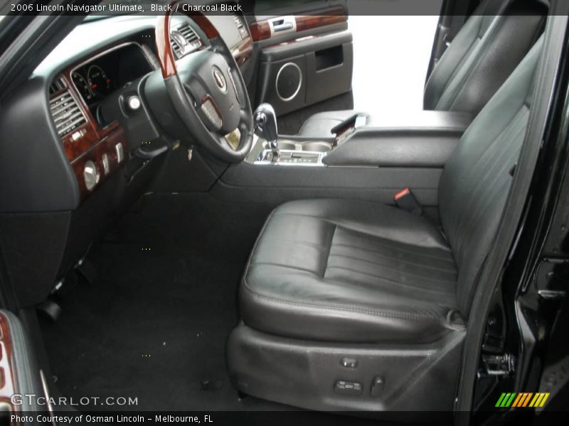 Black / Charcoal Black 2006 Lincoln Navigator Ultimate