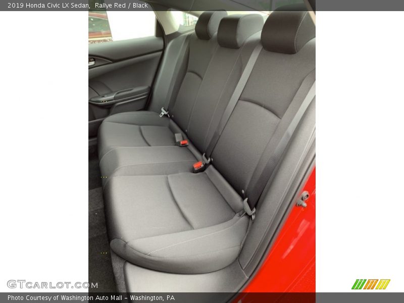 Rallye Red / Black 2019 Honda Civic LX Sedan
