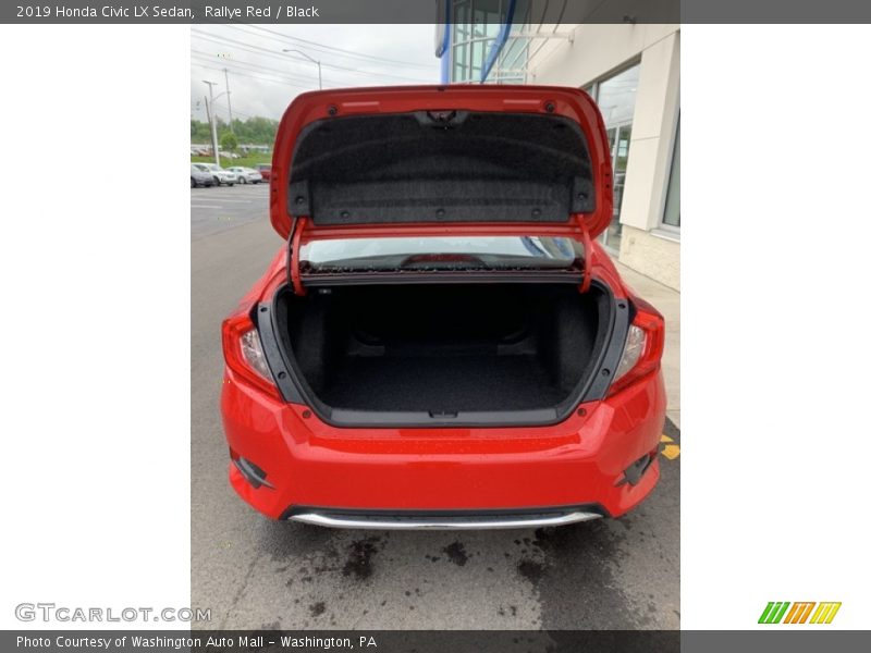 Rallye Red / Black 2019 Honda Civic LX Sedan
