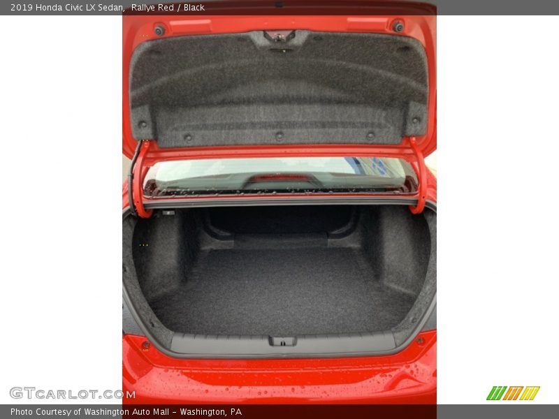 Rallye Red / Black 2019 Honda Civic LX Sedan