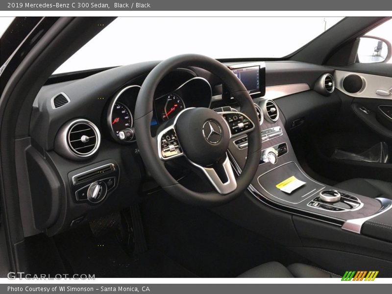 Black / Black 2019 Mercedes-Benz C 300 Sedan