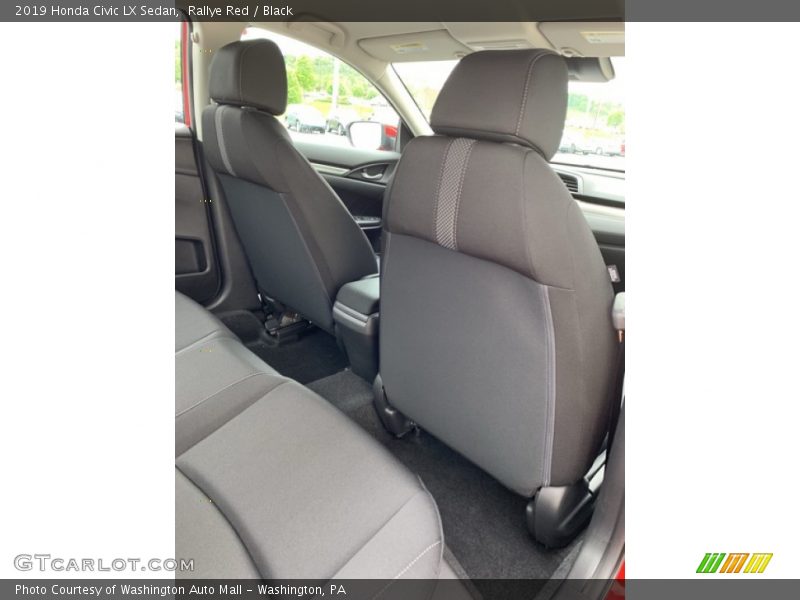 Rallye Red / Black 2019 Honda Civic LX Sedan